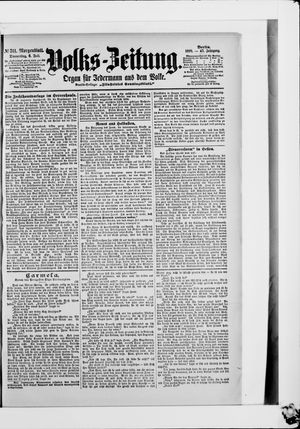 Volks-Zeitung vom 06.07.1899