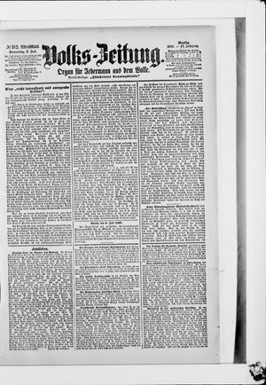 Volks-Zeitung vom 06.07.1899