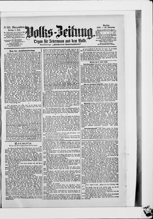 Volks-Zeitung on Jul 7, 1899