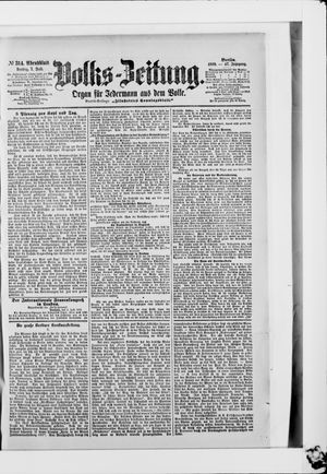 Volks-Zeitung vom 07.07.1899