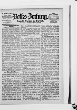 Volks-Zeitung vom 30.07.1899