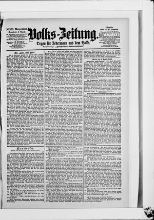 Volks-Zeitung vom 05.08.1899
