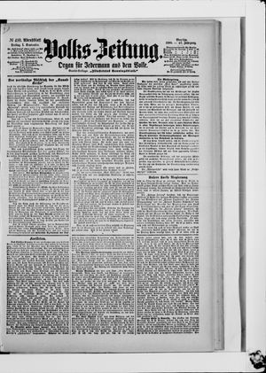 Volks-Zeitung vom 01.09.1899