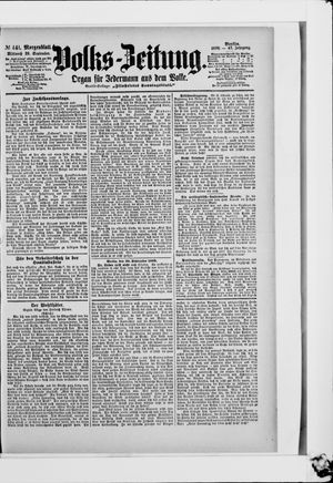 Volks-Zeitung vom 20.09.1899
