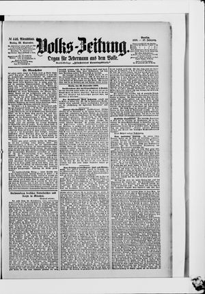 Volks-Zeitung vom 22.09.1899