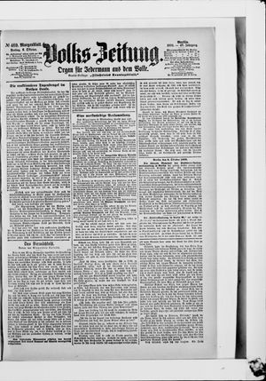 Volks-Zeitung vom 06.10.1899