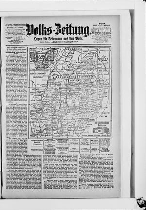 Volks-Zeitung vom 24.10.1899