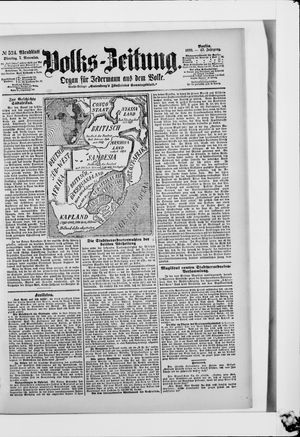 Volks-Zeitung vom 07.11.1899