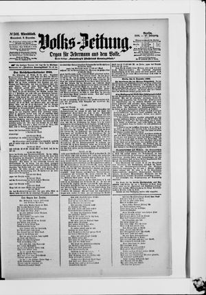 Volks-Zeitung vom 02.12.1899
