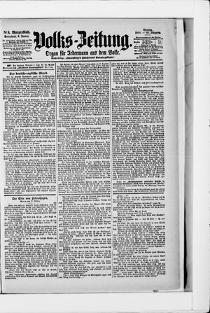 Volks-Zeitung vom 06.01.1900