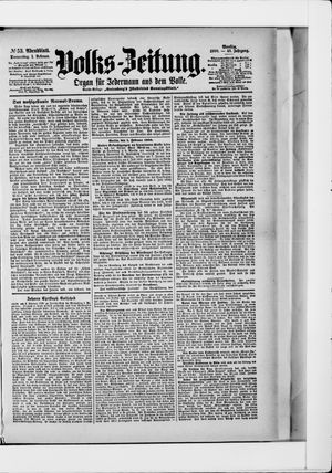 Volks-Zeitung vom 01.02.1900