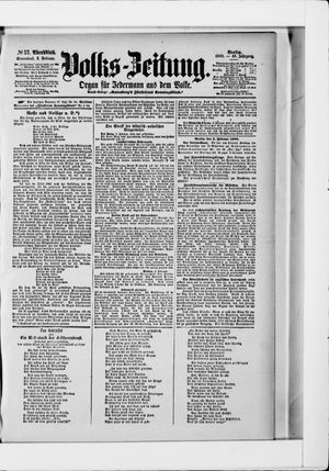 Volks-Zeitung vom 03.02.1900