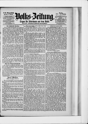 Volks-Zeitung vom 06.02.1900