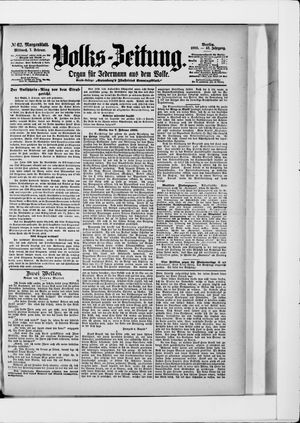 Volks-Zeitung vom 07.02.1900