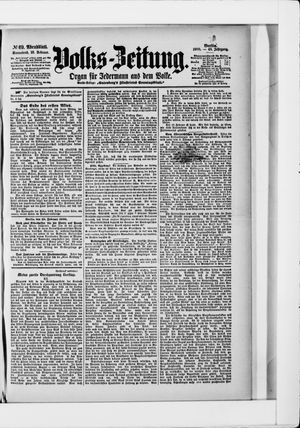 Volks-Zeitung vom 10.02.1900