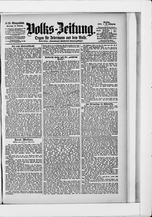 Volks-Zeitung on Feb 11, 1900