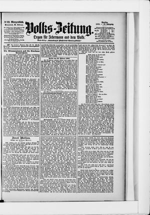 Volks-Zeitung vom 24.02.1900