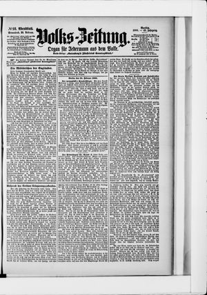 Volks-Zeitung vom 24.02.1900