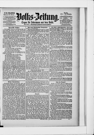 Volks-Zeitung on Feb 28, 1900