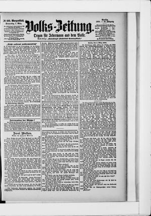 Volks-Zeitung vom 01.03.1900