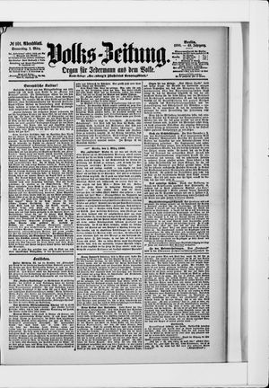 Volks-Zeitung vom 01.03.1900