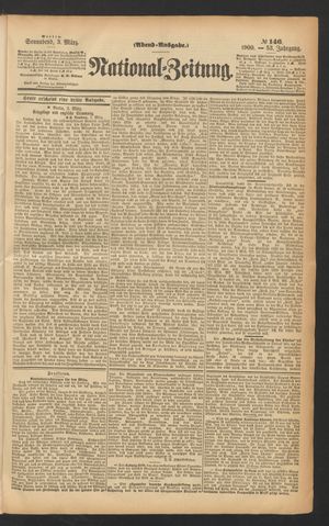 Volks-Zeitung on Mar 3, 1900