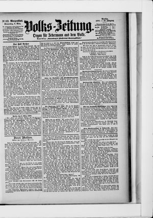 Volks-Zeitung on Mar 8, 1900