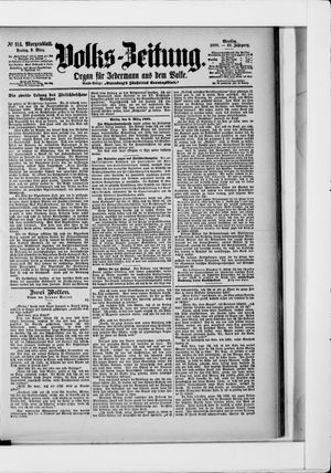 Volks-Zeitung vom 09.03.1900