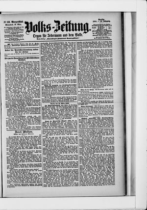 Volks-Zeitung vom 10.03.1900