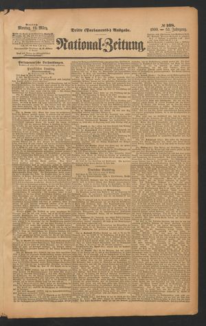Volks-Zeitung vom 12.03.1900