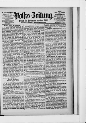 Volks-Zeitung vom 14.03.1900