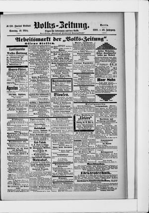 Volks-Zeitung on Mar 18, 1900
