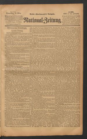 Volks-Zeitung vom 22.03.1900