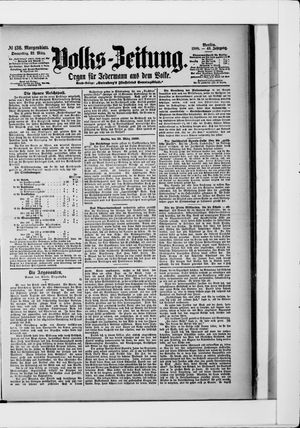 Volks-Zeitung vom 22.03.1900
