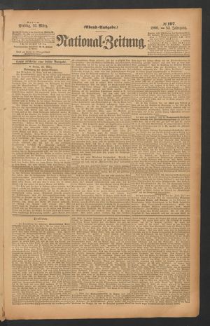 Volks-Zeitung vom 23.03.1900