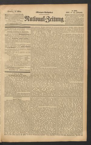 Volks-Zeitung vom 25.03.1900