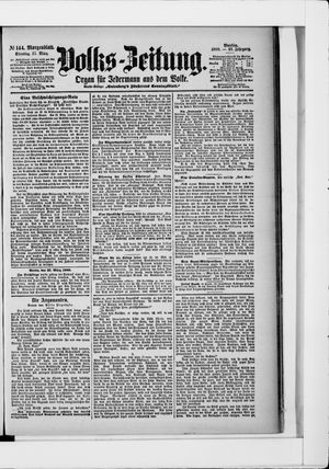 Volks-Zeitung vom 27.03.1900