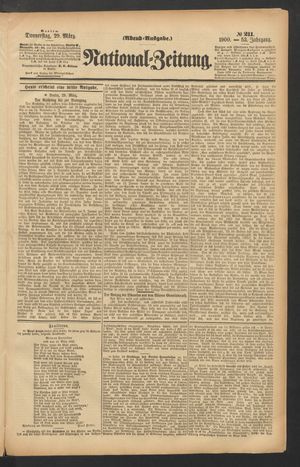Volks-Zeitung on Mar 29, 1900