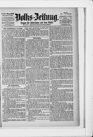 Volks-Zeitung vom 31.03.1900