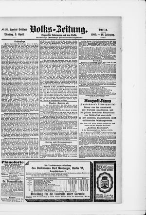 Volks-Zeitung vom 03.04.1900