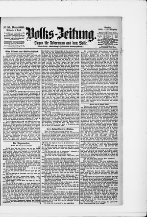 Volks-Zeitung on Apr 4, 1900