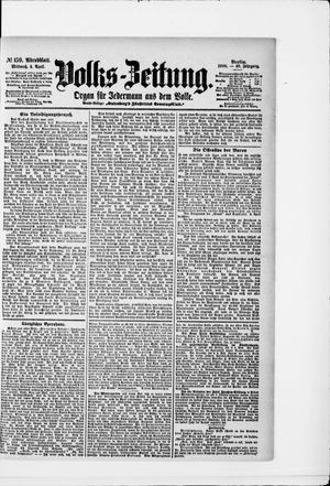Volks-Zeitung vom 04.04.1900