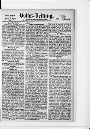 Volks-Zeitung vom 06.04.1900