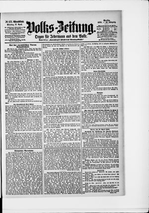 Volks-Zeitung vom 17.04.1900
