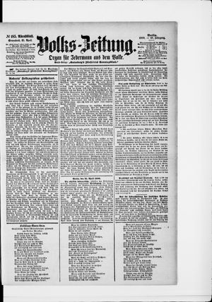 Volks-Zeitung vom 21.04.1900