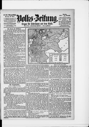 Volks-Zeitung vom 22.04.1900