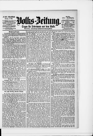Volks-Zeitung on May 4, 1900