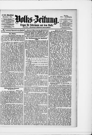 Volks-Zeitung on May 5, 1900