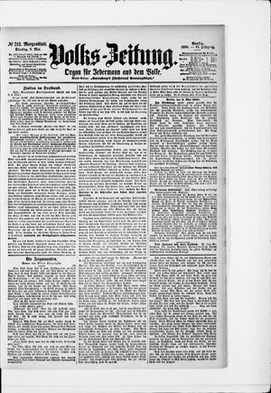 Volks-Zeitung vom 08.05.1900