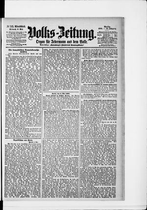 Volks-Zeitung on May 9, 1900